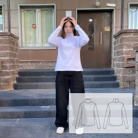 Детская водолазка BADLON (выкройка)