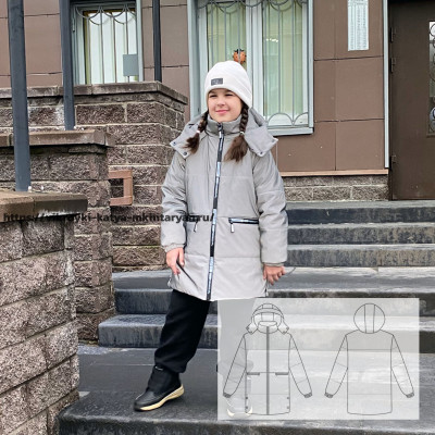 Детская зимняя куртка MIRROR