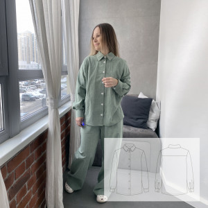 Женская рубашка  DR SLEEP